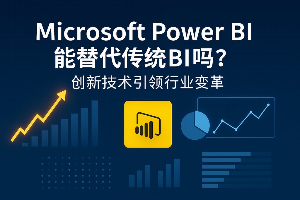 Microsoft Power BI能替代传统BI吗？创新技术引领行业变革